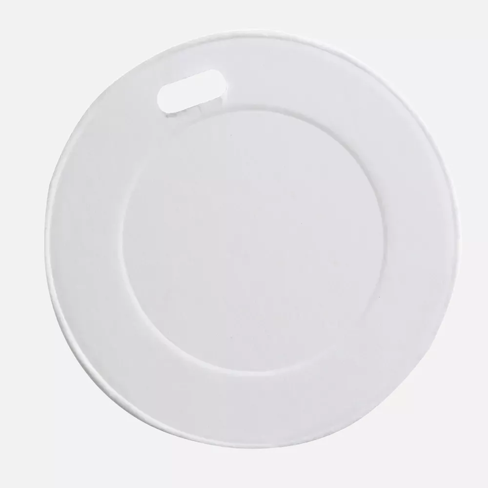 NATUREStar 40396, Organic Paper Cup Lids, Ø 90 mm, White, image 2
