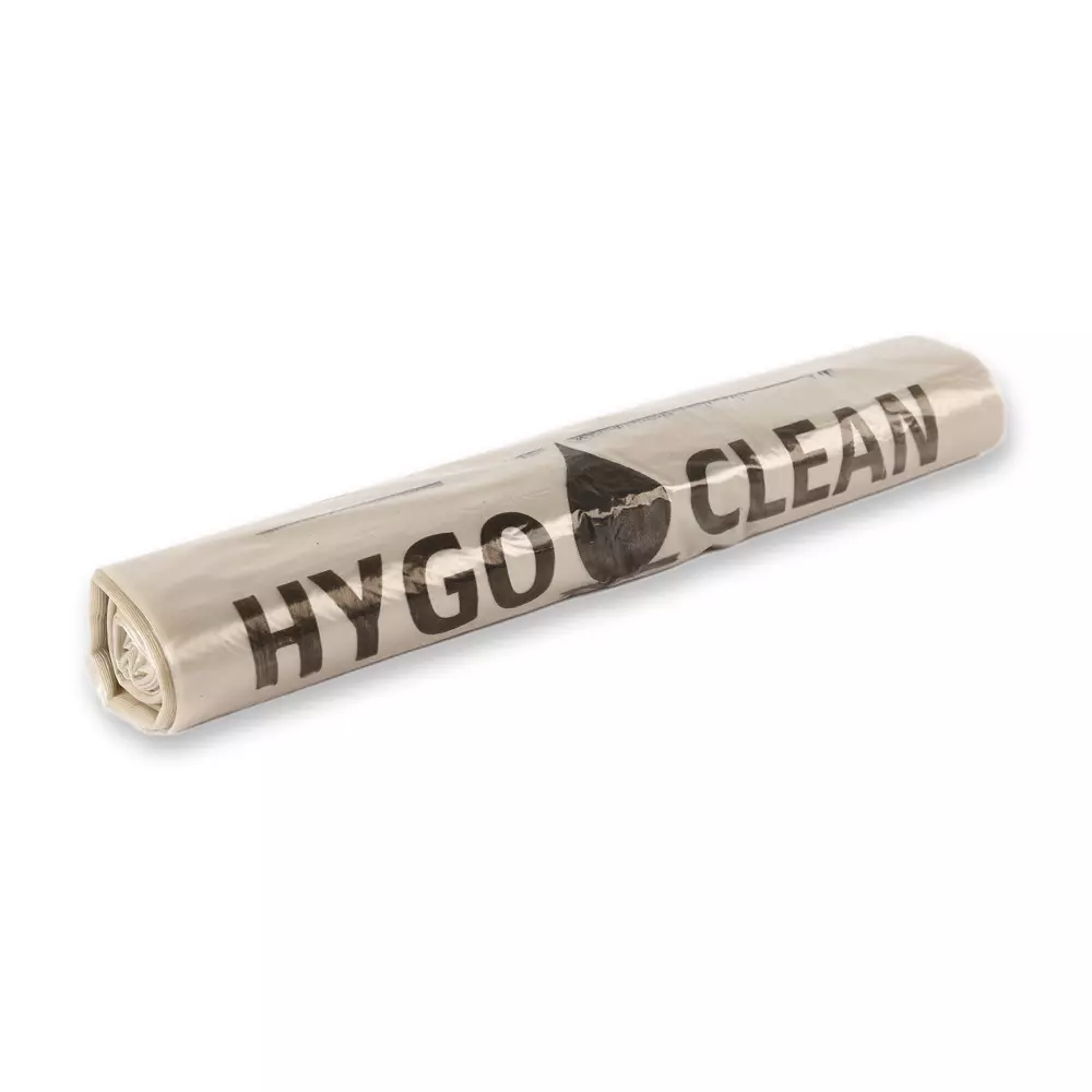 HygoClean 32652, Eco LDPE Garbage Bags, 60 l, Transparent, Roll, image 1