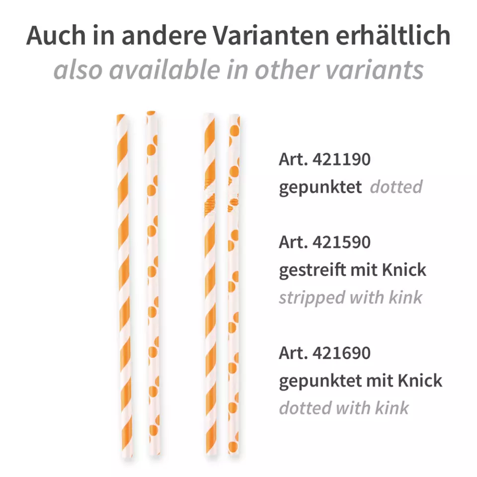 NATUREStar 421000, Klassische Papierstrohhalme, FSC®-mix Organic, image 9, gallery thumbnail