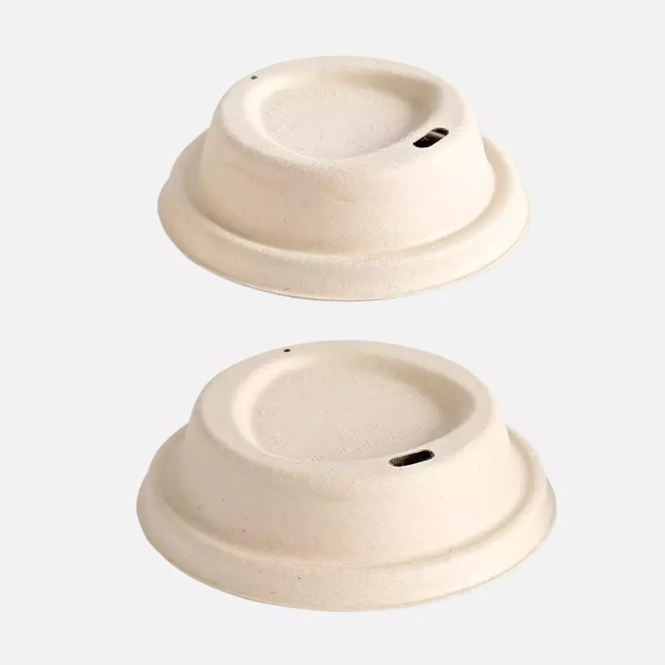 NATUREStar 401805, Organic Bagasse Lids, image 2, gallery thumbnail