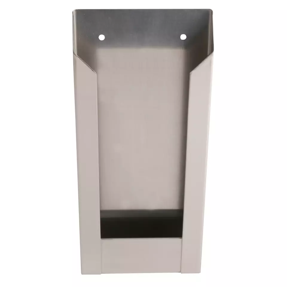 Franz Mensch 88848, Stainless Steel Dispenser for Hygiene Paper Bags, image 2, gallery thumbnail