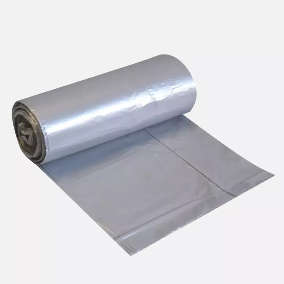 HygoClean 32992, HDPE Garbage Bags, 20 l, Grey, Roll, image 2, gallery thumbnail