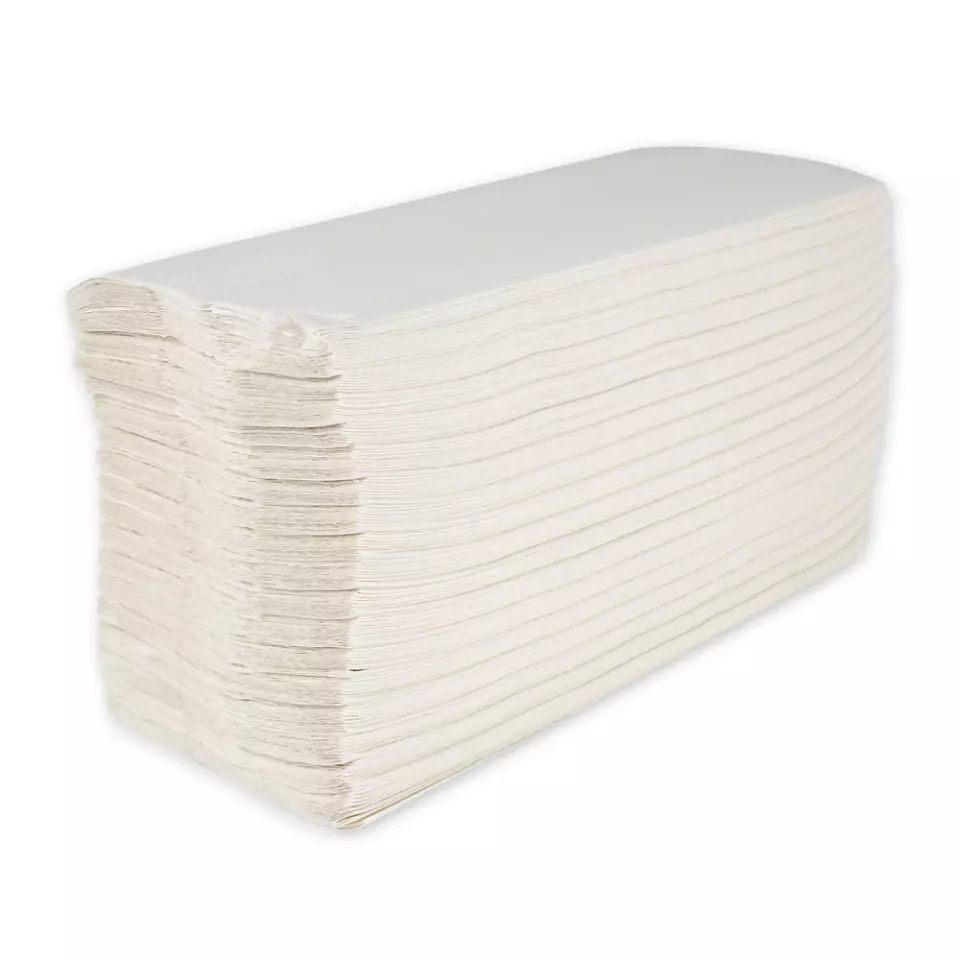 HygoClean 30405, 2-ply C-fold Paper Hand Towels, Bright White