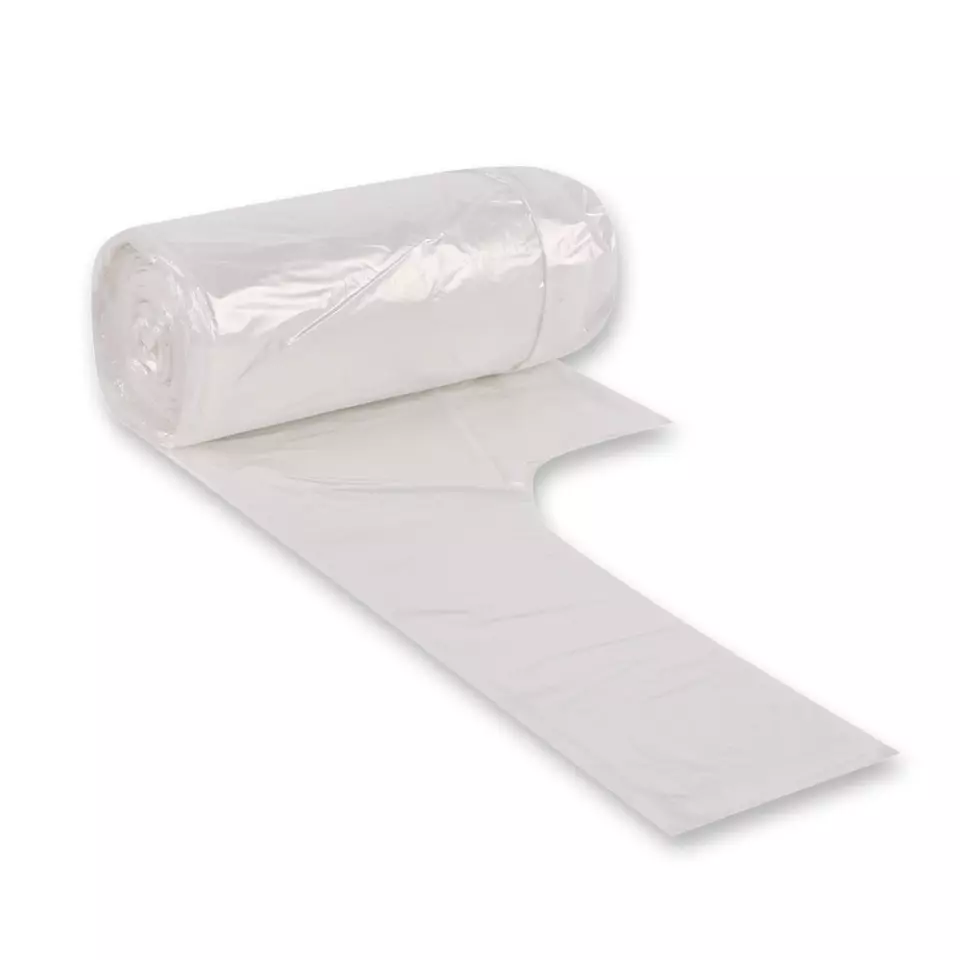 HygoClean 32988, HDPE Garbage Bags with Handle, 18 l, Transparent, Roll, image 2, gallery thumbnail