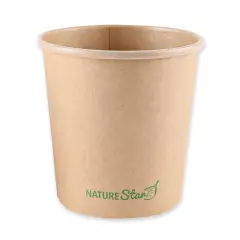 NATUREStar 416275, Minestrone Organic Soup Cups, 750 ml, ø 116 x 115 mm, Kraft Paper/PLA