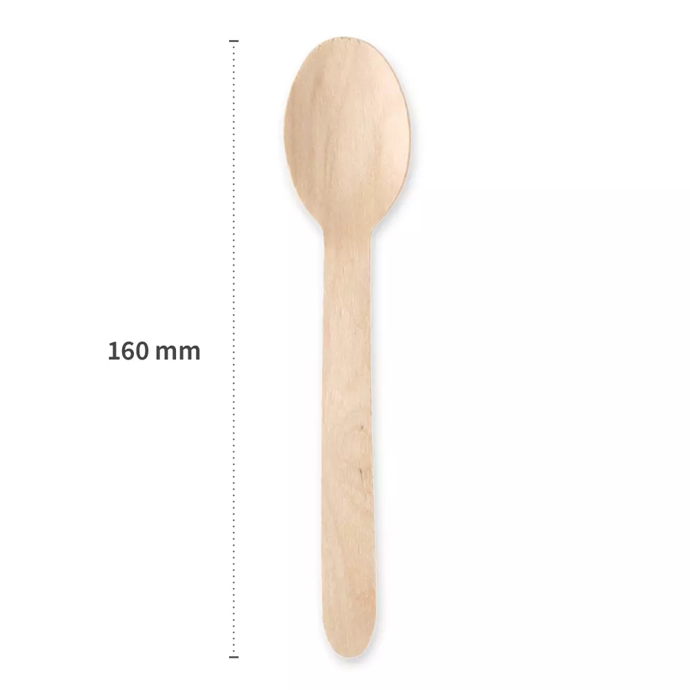 NATUREStar 38857, Organic Wood Spoons, 160 mm, Dispenser Box, image 3