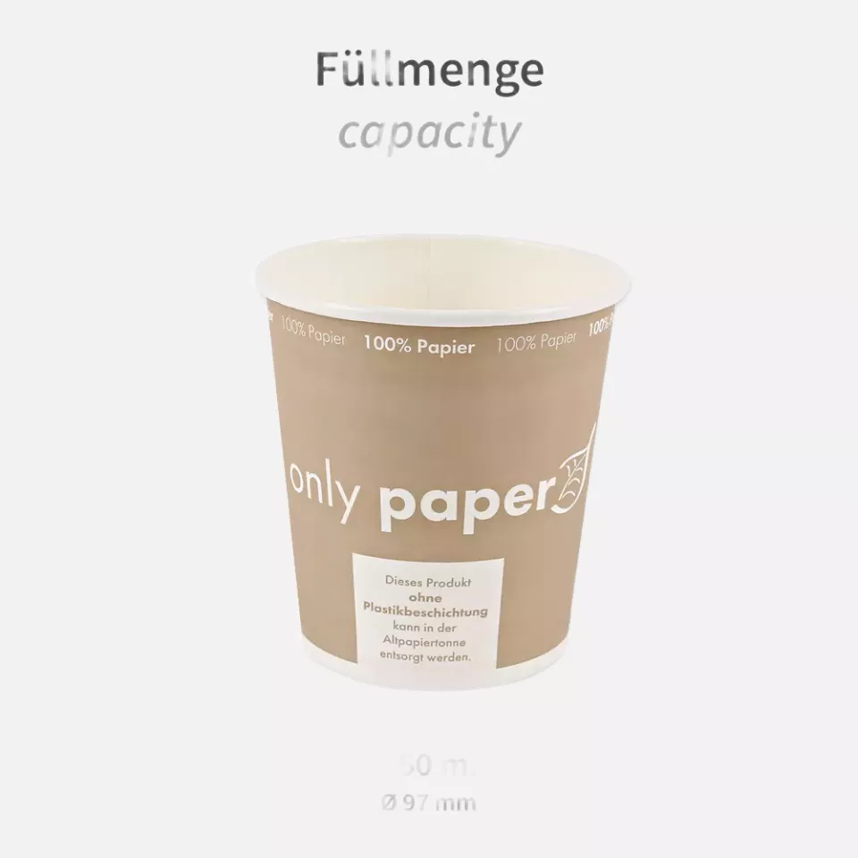 NATUREStar 418250, Organic Paperboard Soup Cups, 450 ml, ø 97 mm, image 2, gallery thumbnail