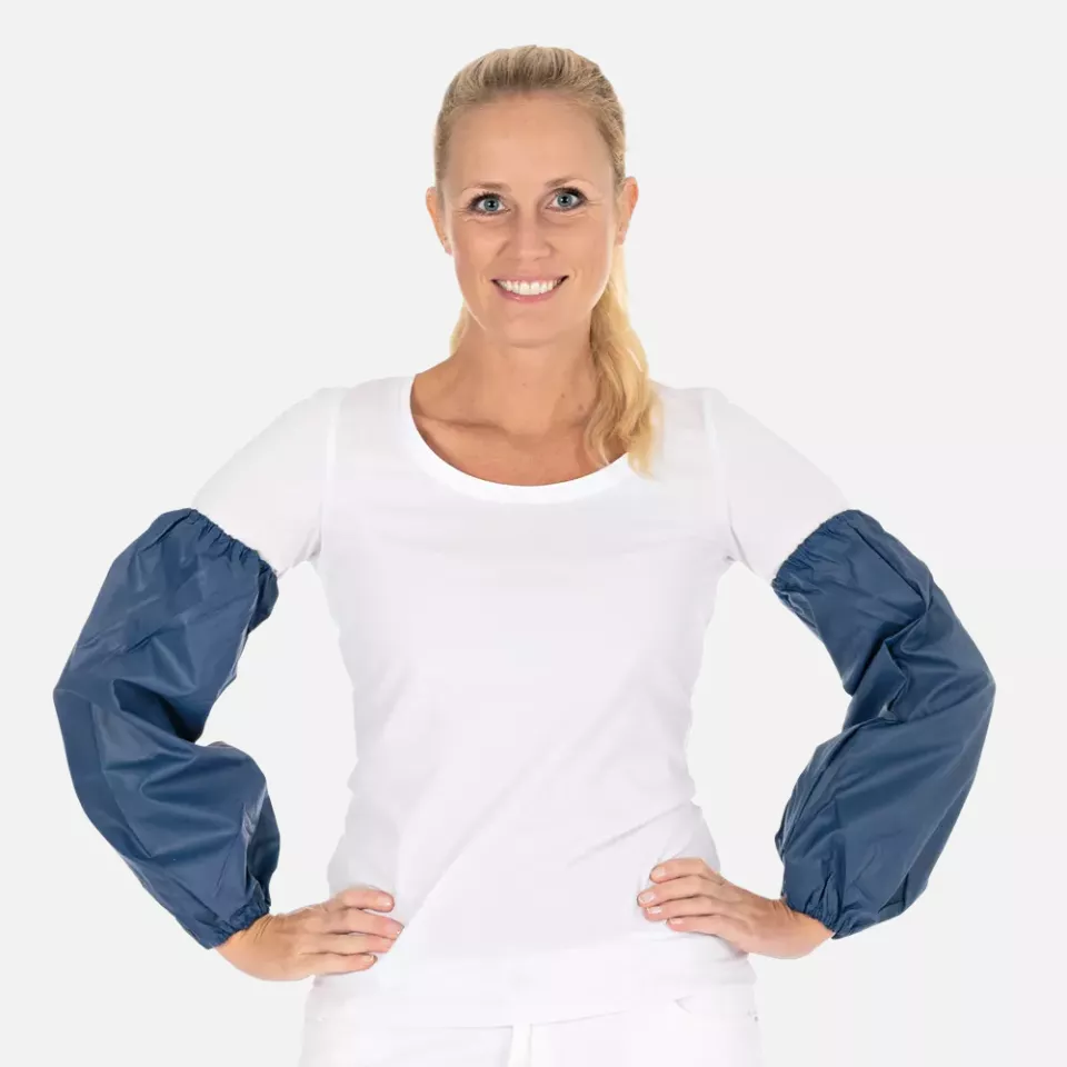 HygoStar 28356, Polyester/PU Oversleeves, Blue, image 1, gallery thumbnail