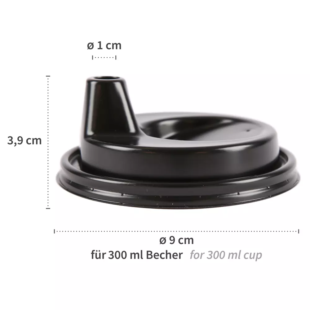 HygoStar 40063, PP Feeding Lids, Ø 90 mm, Black, image 5