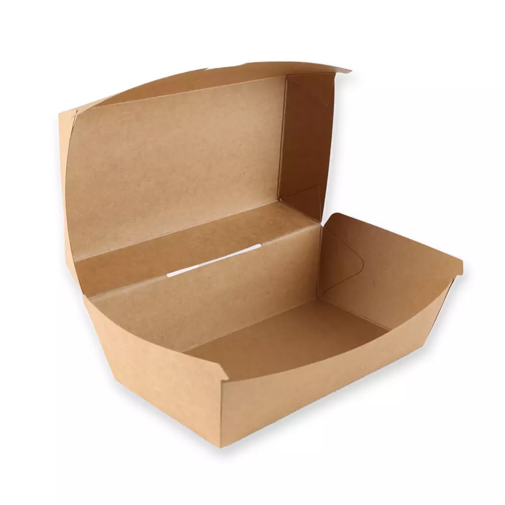 NATUREStar 416418, Club Sandwich Boxes, 177 x 91 x 85 mm, Kraft Paper/PLA, Organic, image 4