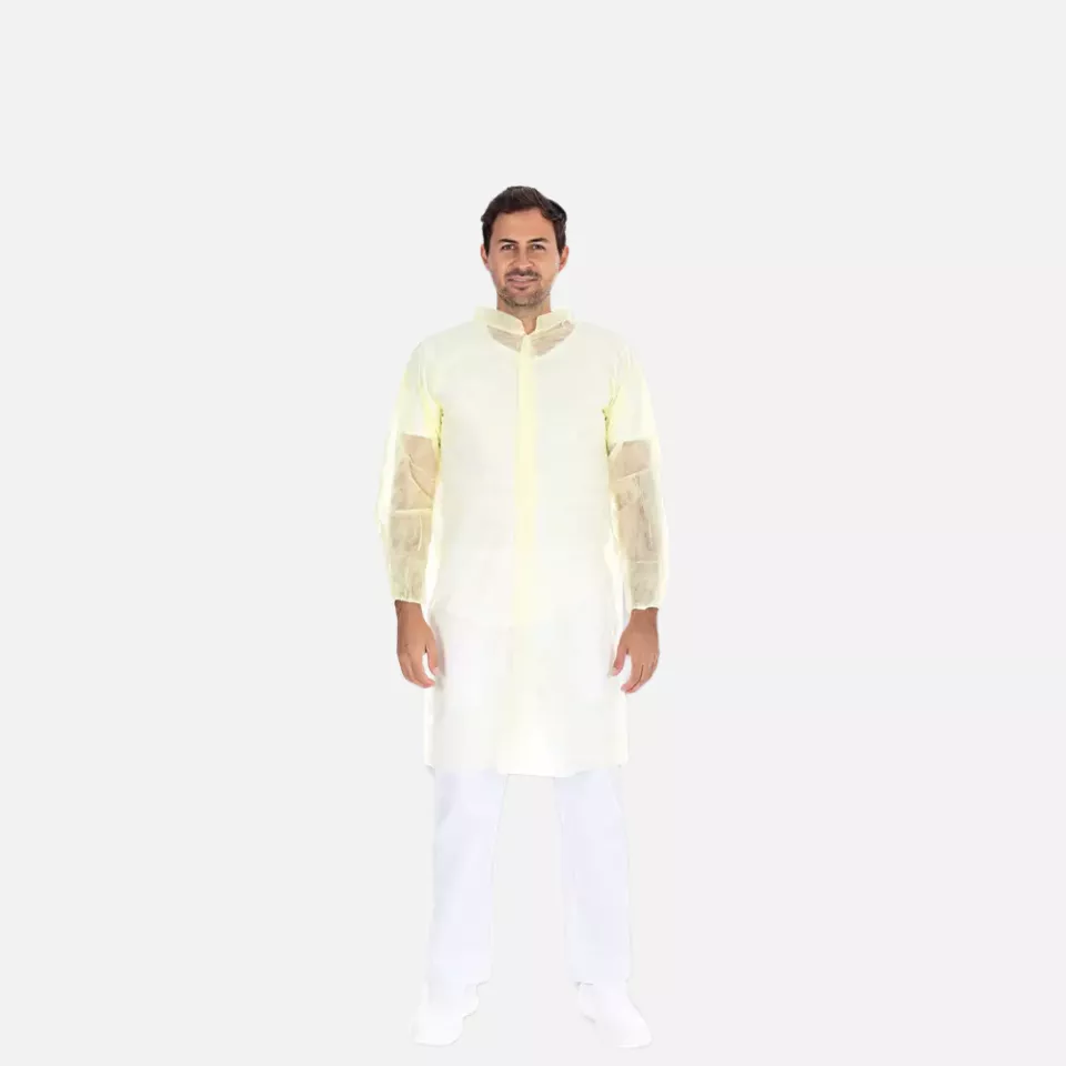 HygoNorm 27417, PP Visitor Gowns, Light, Push Buttons XXL, image 7, gallery thumbnail