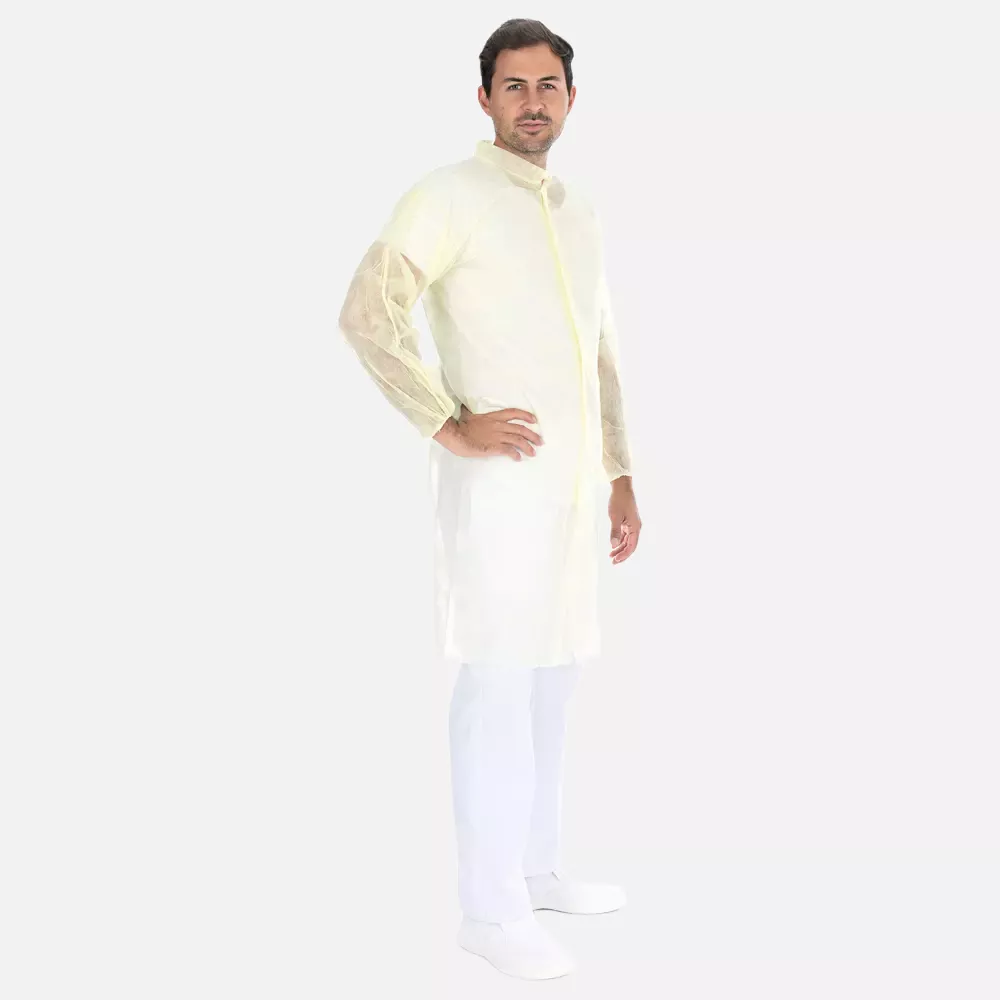 HygoNorm 27417, PP Visitor Gowns, Light, Push Buttons XXL, image 10