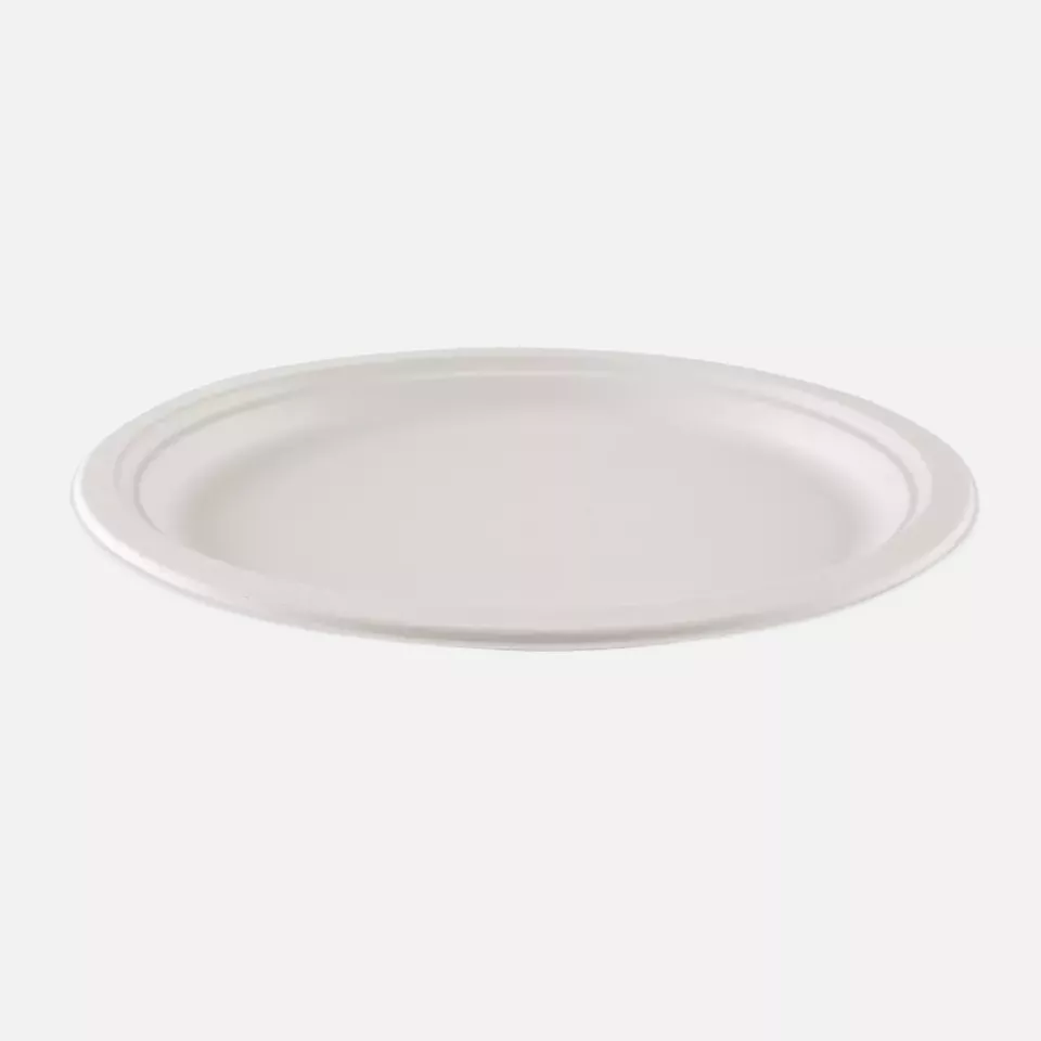 NATUREStar 41032, Organic Bagasse Plates, 320 x 258 mm, Oval, image 3, gallery thumbnail
