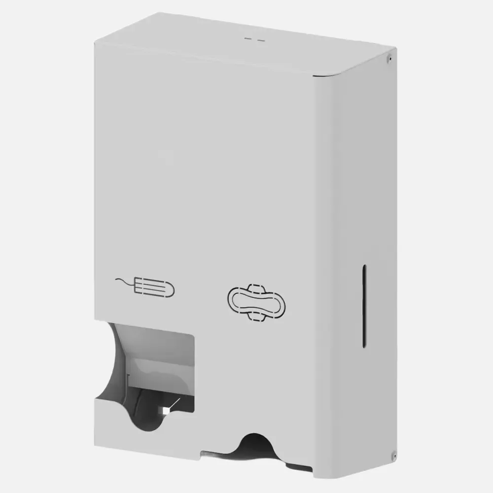 HygoClean 88916, Kompakt Tampon and Pad Dispenser, White, image 1