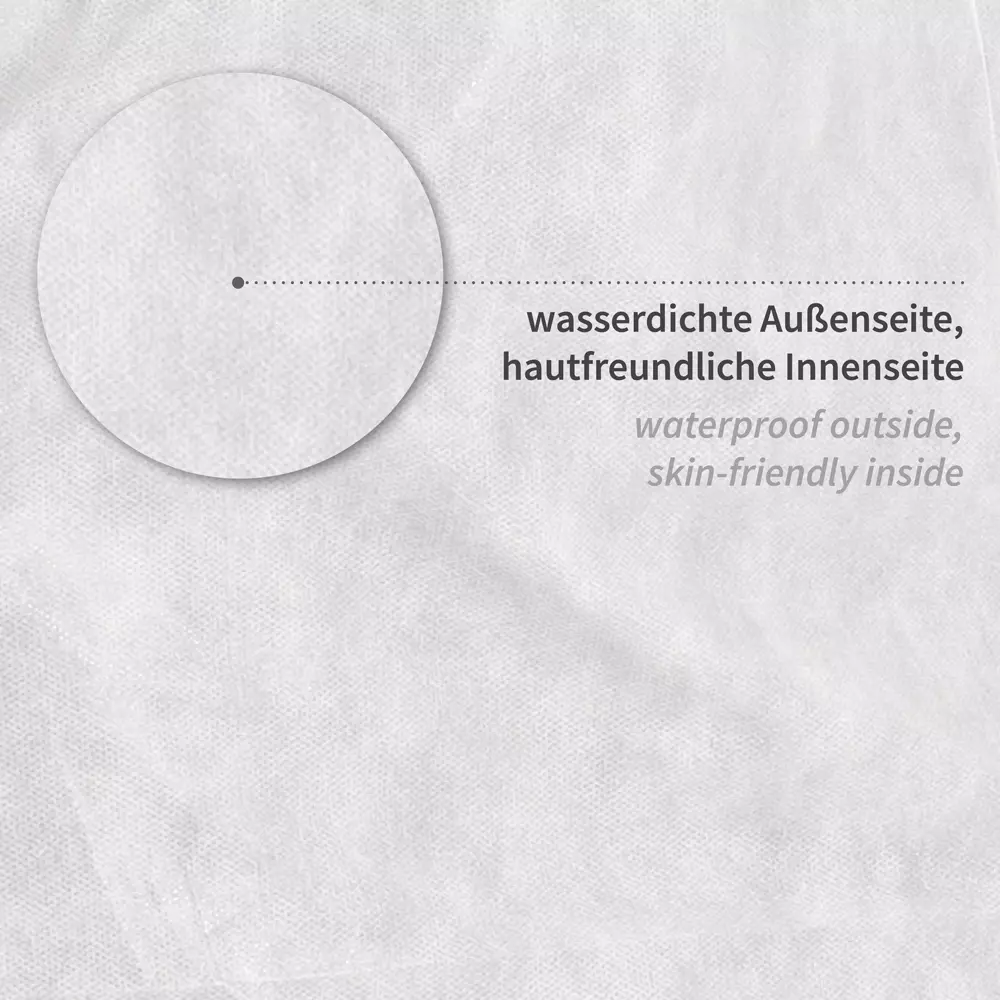 HygoStar 2019, Disposable PP, CPE Coating Aprons, 90 x 70 cm, Black, image 3