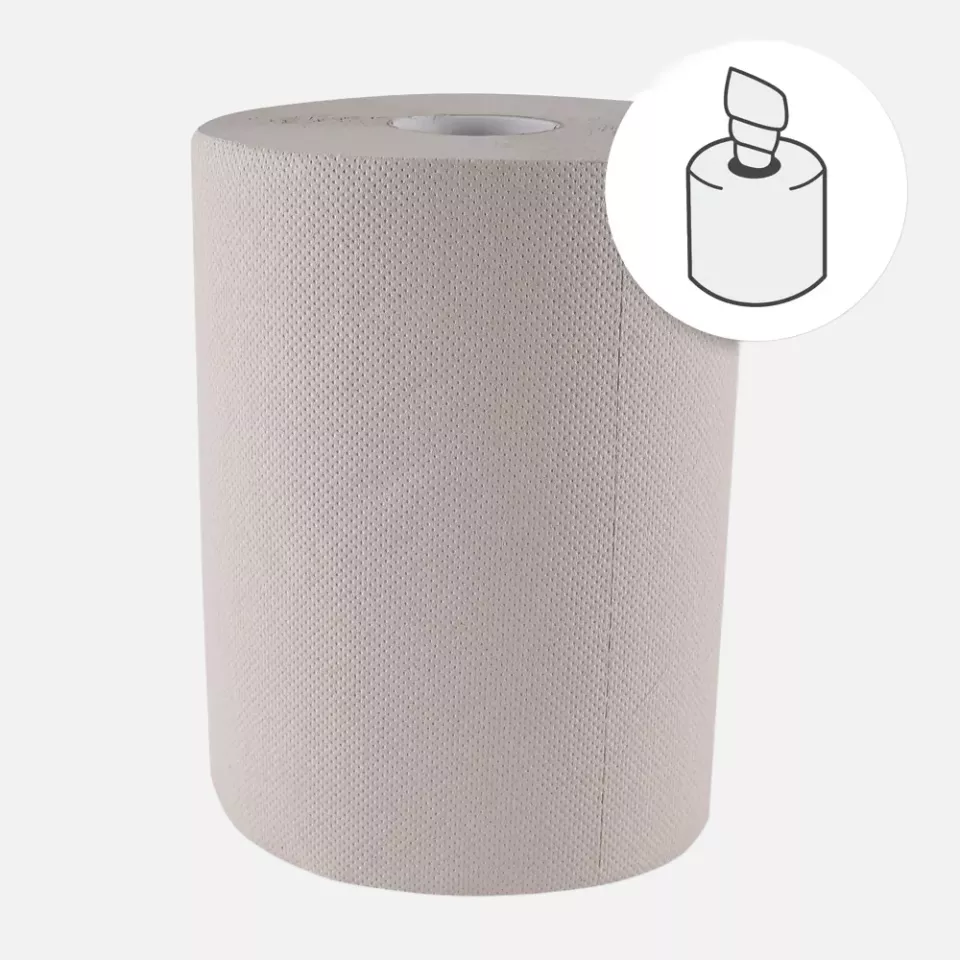 NATUREStar 304125, Organic Recycled Paper Towel Rolls, 3-ply, Centerfeed, Natural, FSC®-Recycled, image 1, gallery thumbnail