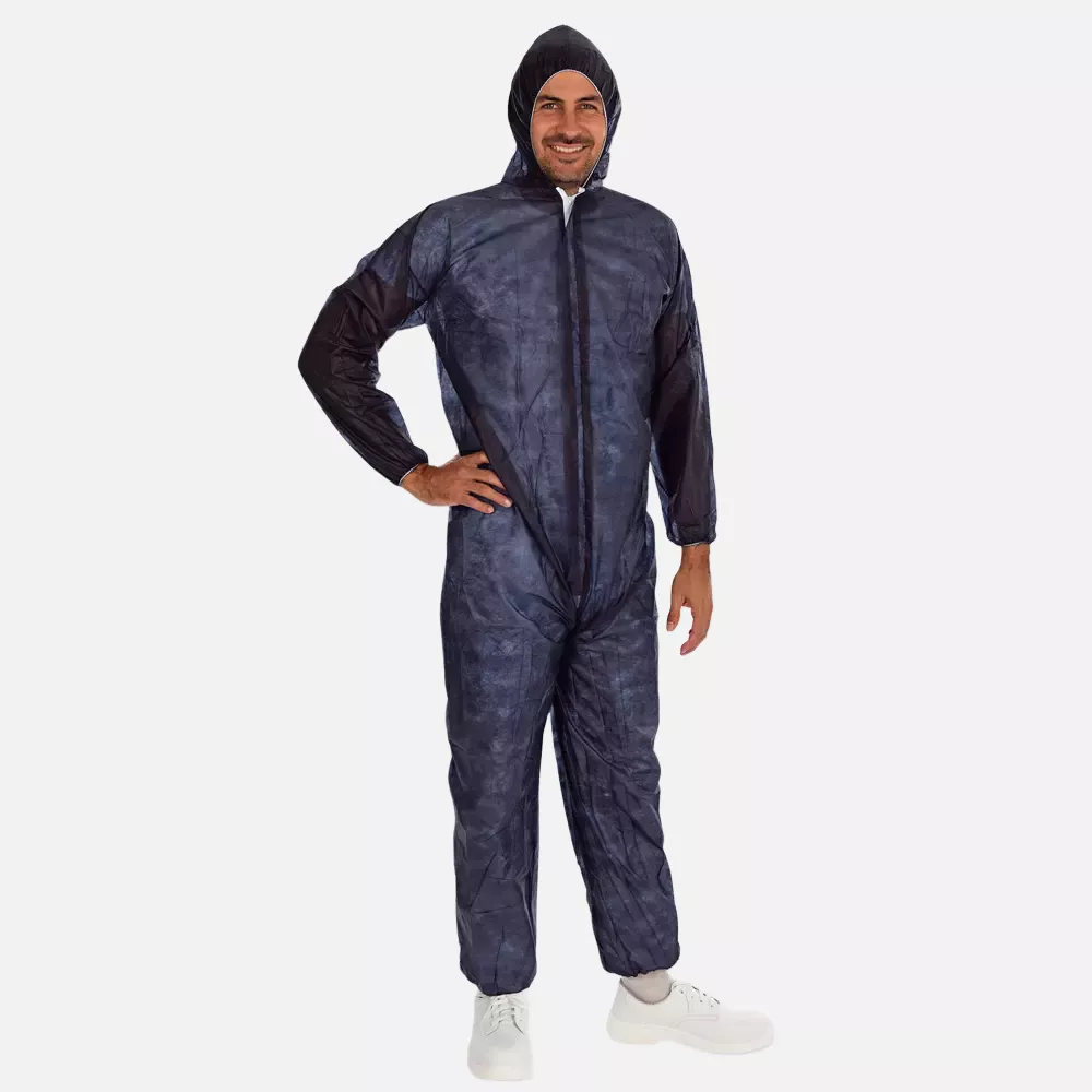 HygoNorm 27606, Light PP Coveralls with Hood, image 4