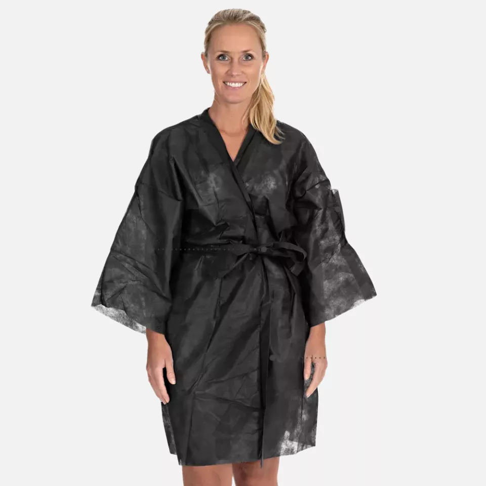 HygoStar 300204, PP Kimono, Black, image 3, gallery thumbnail