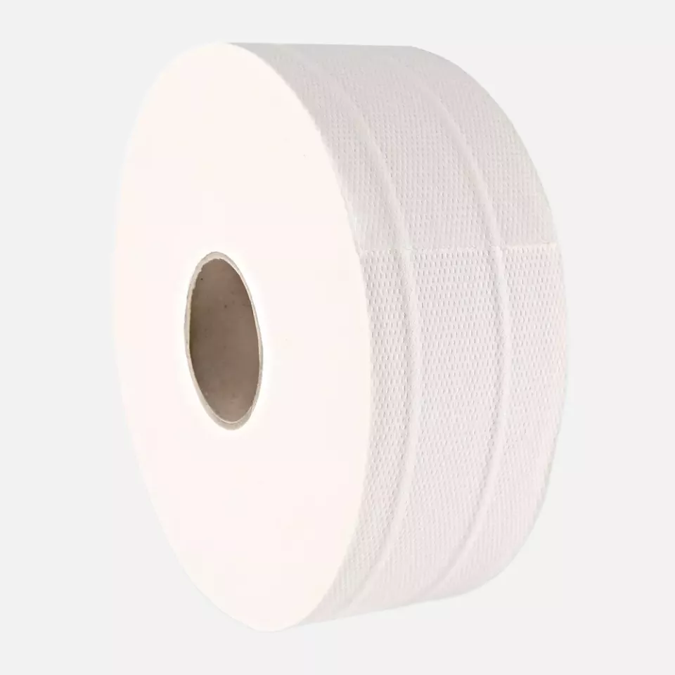 HygoClean 30433, Jumbo 2-Ply Cellulose Toilet Paper, Bright White, image 1, gallery thumbnail