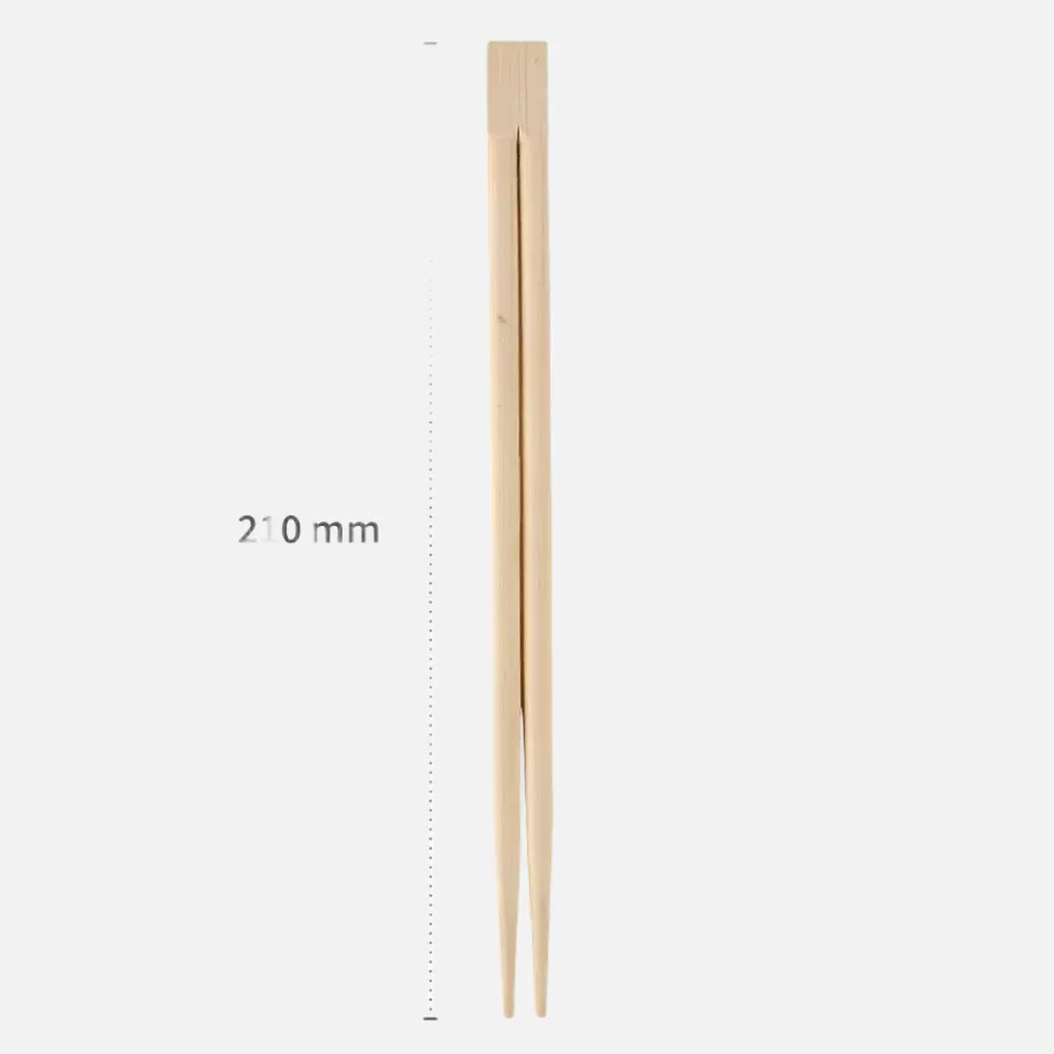 NATUREStar 38930, Organic Bamboo Chopsticks, 210 mm, Natural, image 3, gallery thumbnail