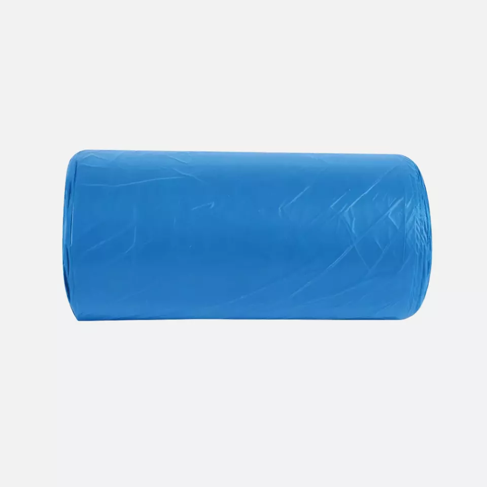 HygoClean 32576, Premium HDPE Waste Bags, 120 l, Blue, Roll, image 3, gallery thumbnail
