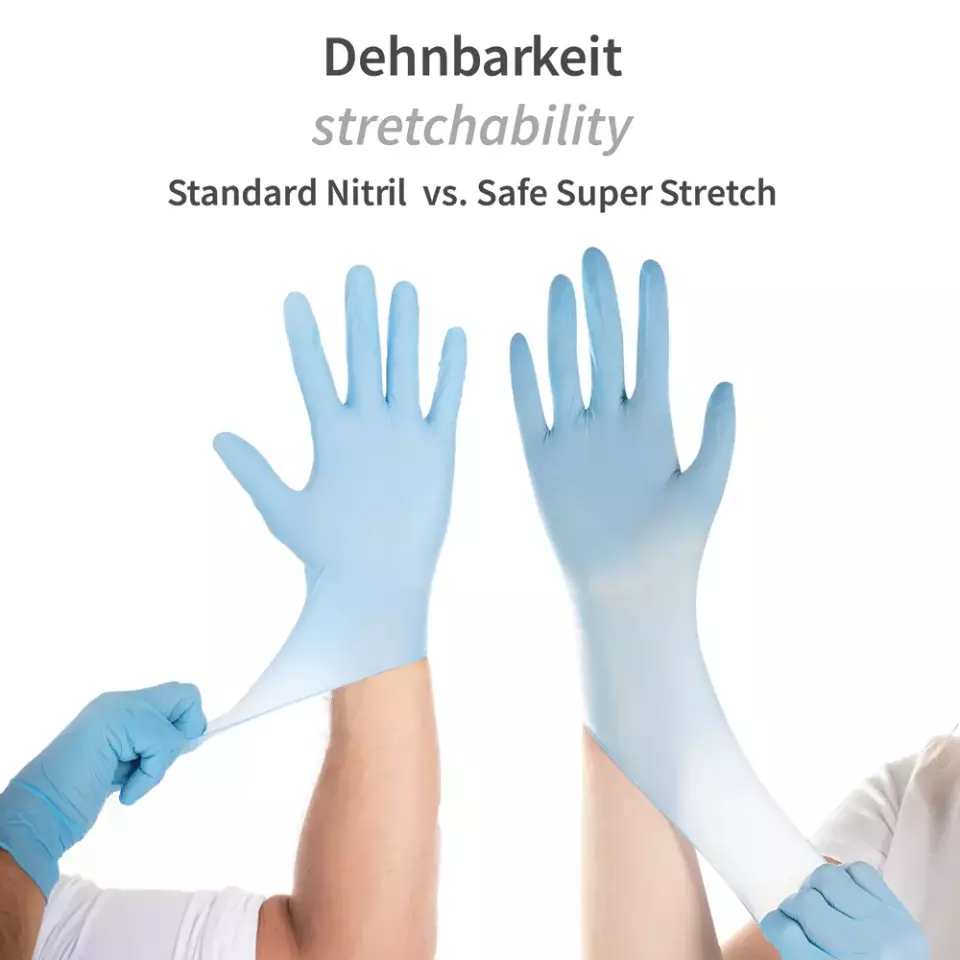 HygoStar 261081, Safe Super Stretch Nitrile Gloves, Powder-Free, image 11, gallery thumbnail