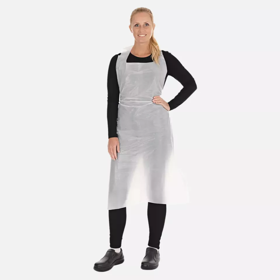 HygoNorm 23419, Disposable LDPE Aprons, 20 my, image 1, gallery thumbnail