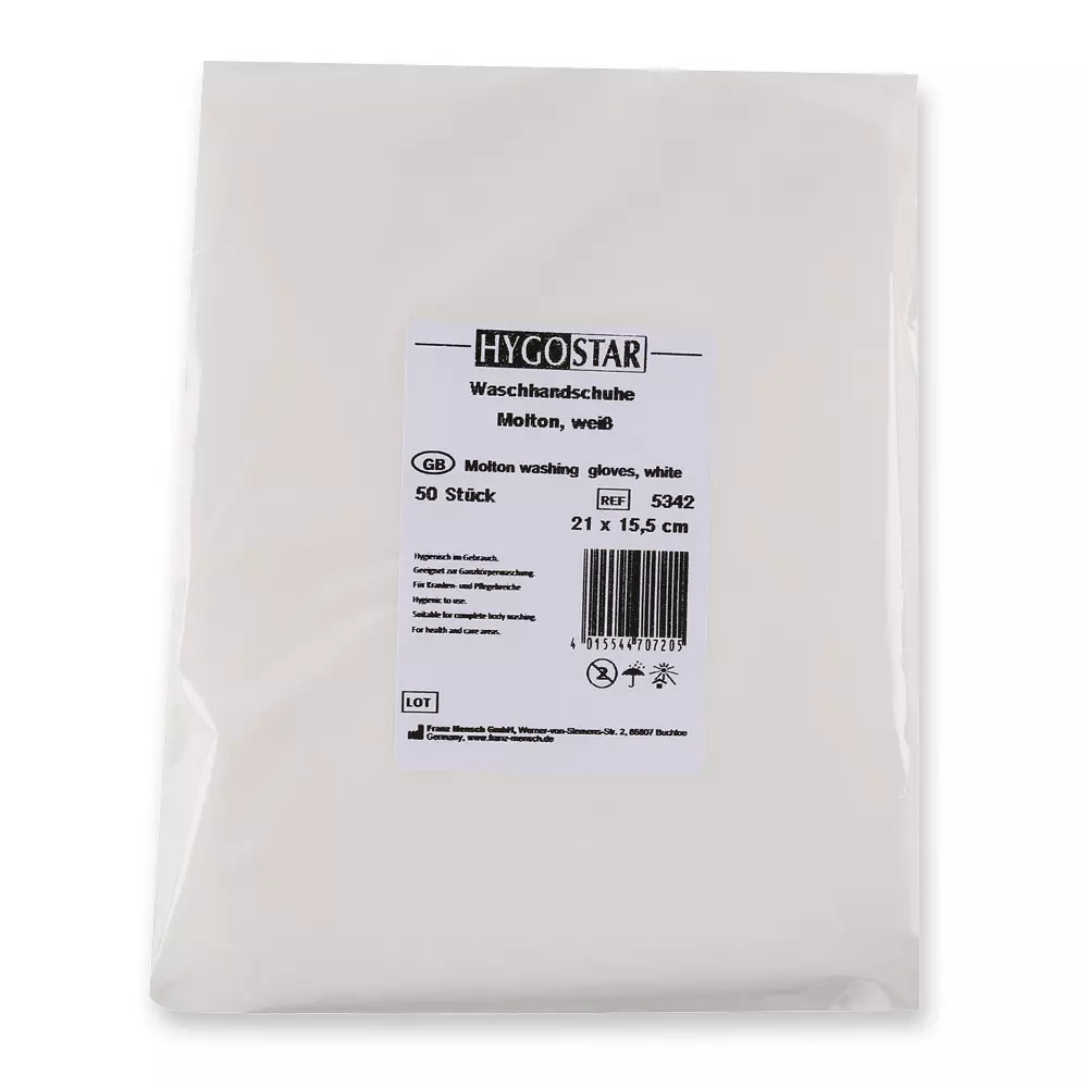 Hygostar 5342, Molton Washing Gloves, image 4