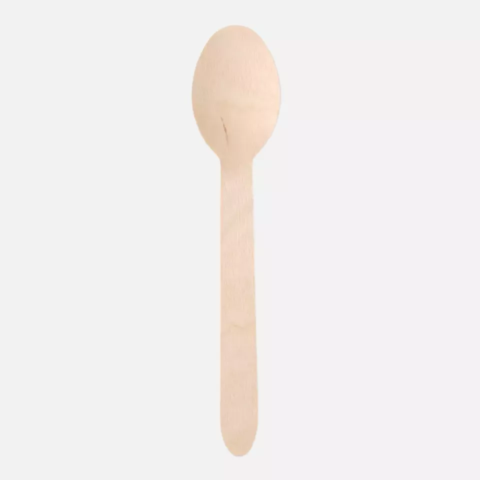 NATUREStar 388571, Wood Spoons, Organic, FSC® 100%, 160 mm, image 1, gallery thumbnail