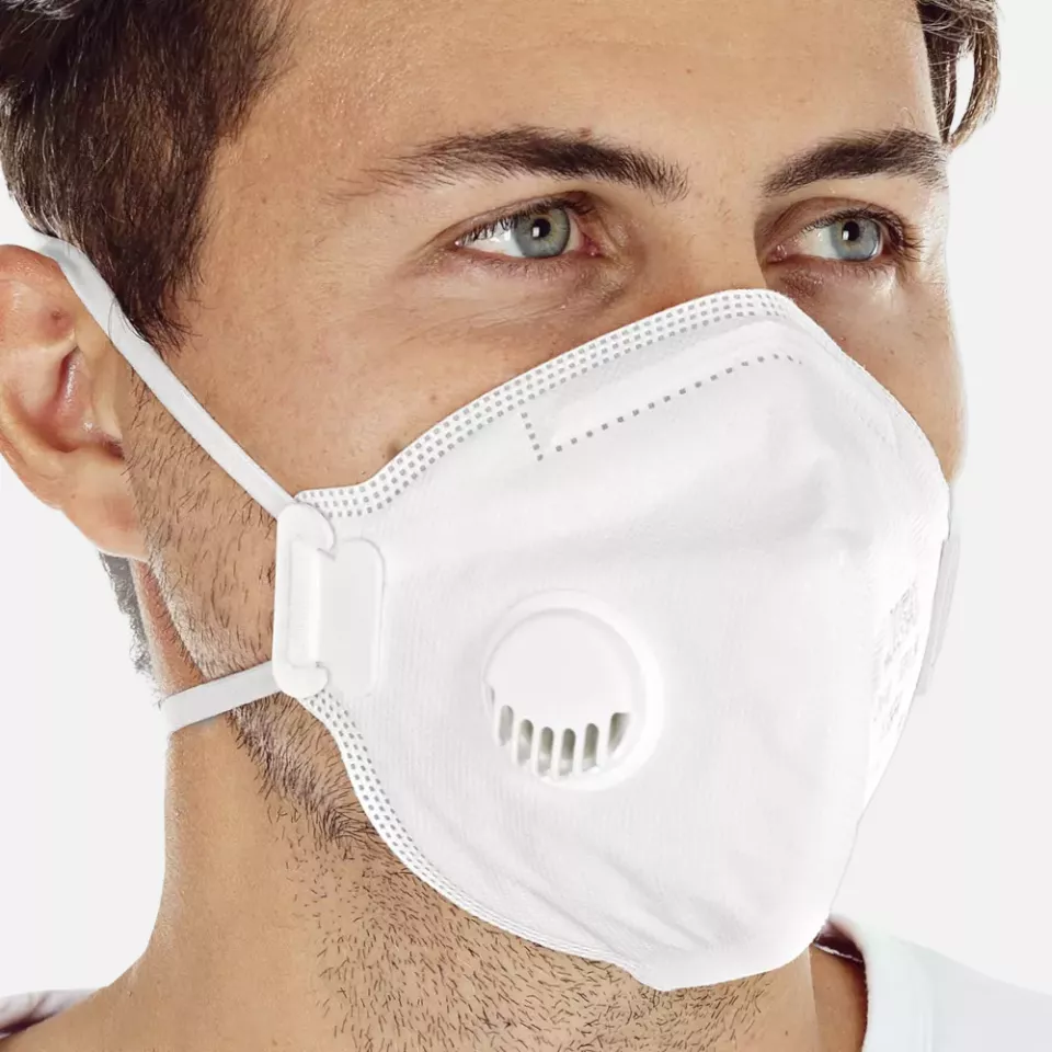 HygoStar 29350, FFP3 NR PP Respirators with Valve, Vertically Foldable, image 6, gallery thumbnail