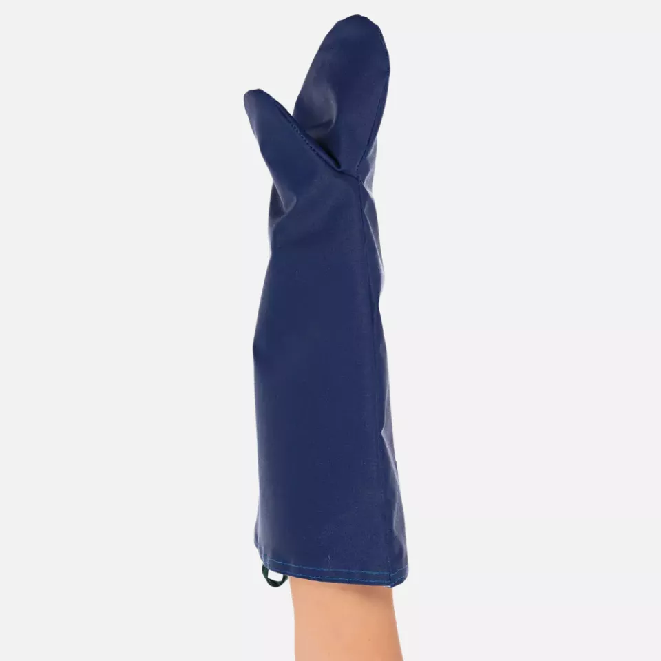 Franz Mensch 330202, Burnguard Puppet VaporGuard™ Oven Gloves, 38 cm, Blue, image 1, gallery thumbnail
