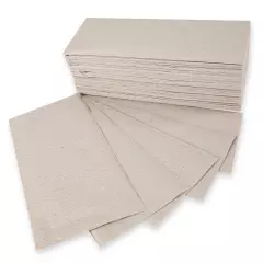 HygoClean 30401, 1-ply Recycled Paper Hand Towels, V/ZZ-fold, Natural