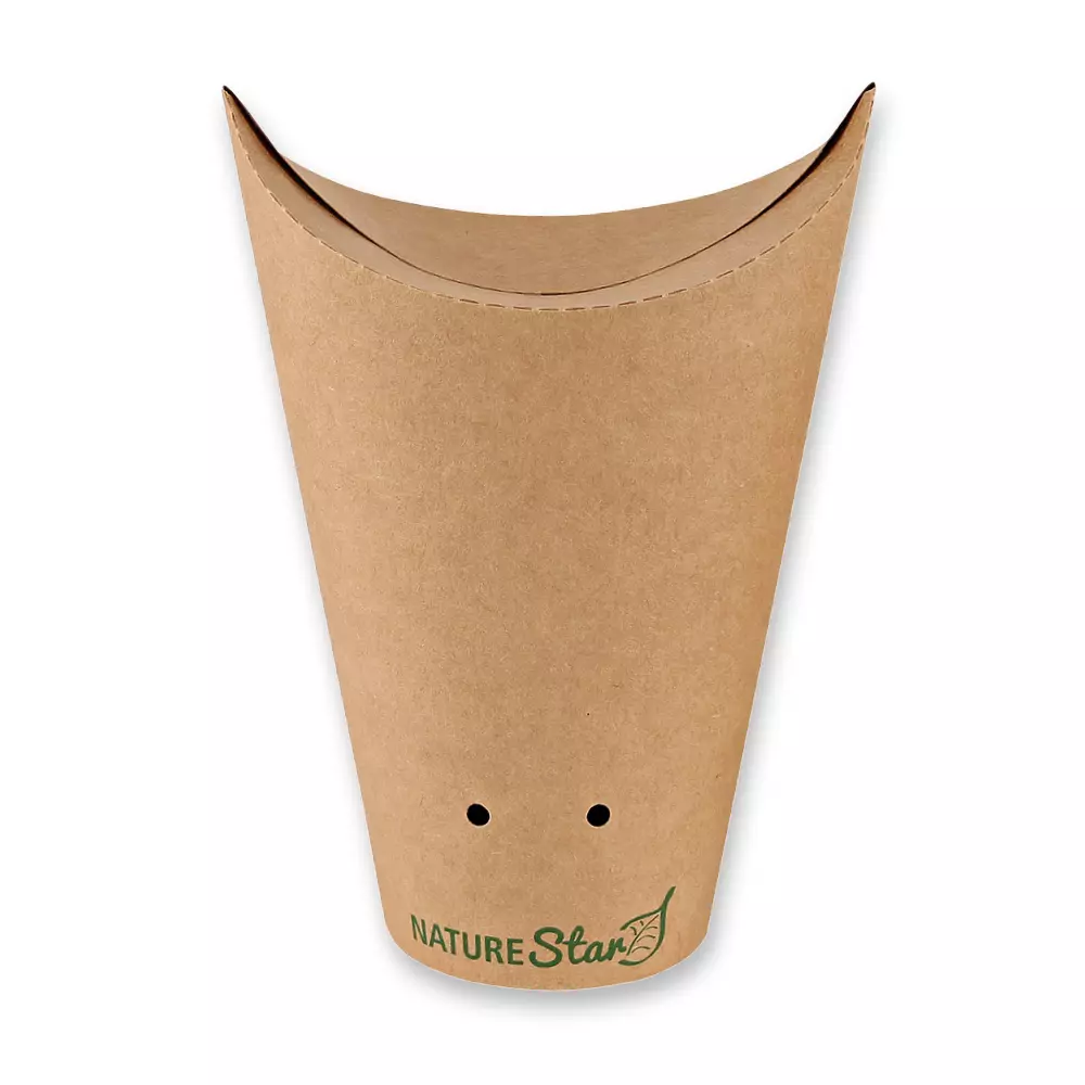 NATUREStar 417948, Organic Snack Boxes, FSC®-Mix, Ø 60 mm x 160 mm, 480 ml, image 1