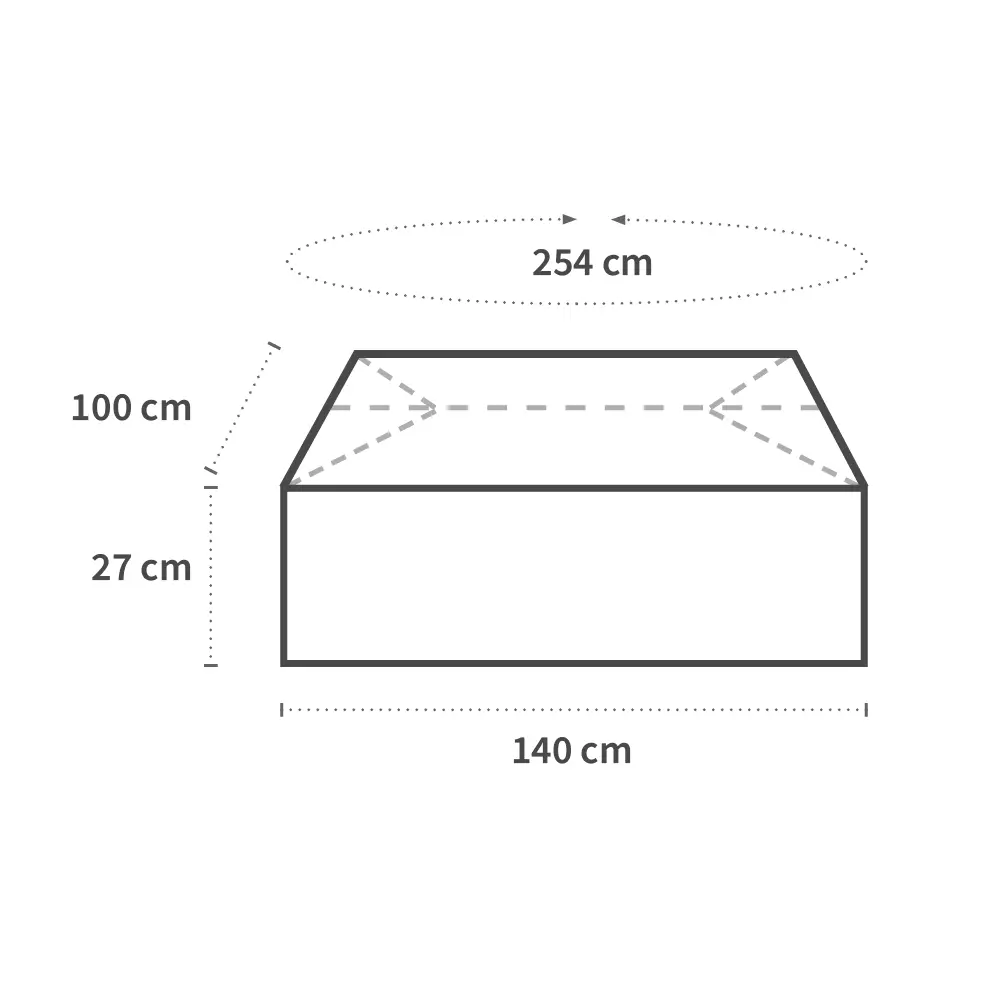 HygoStar 52206, Big Box LDPE Covers, 1400 x 1000 mm, Blue, image 3