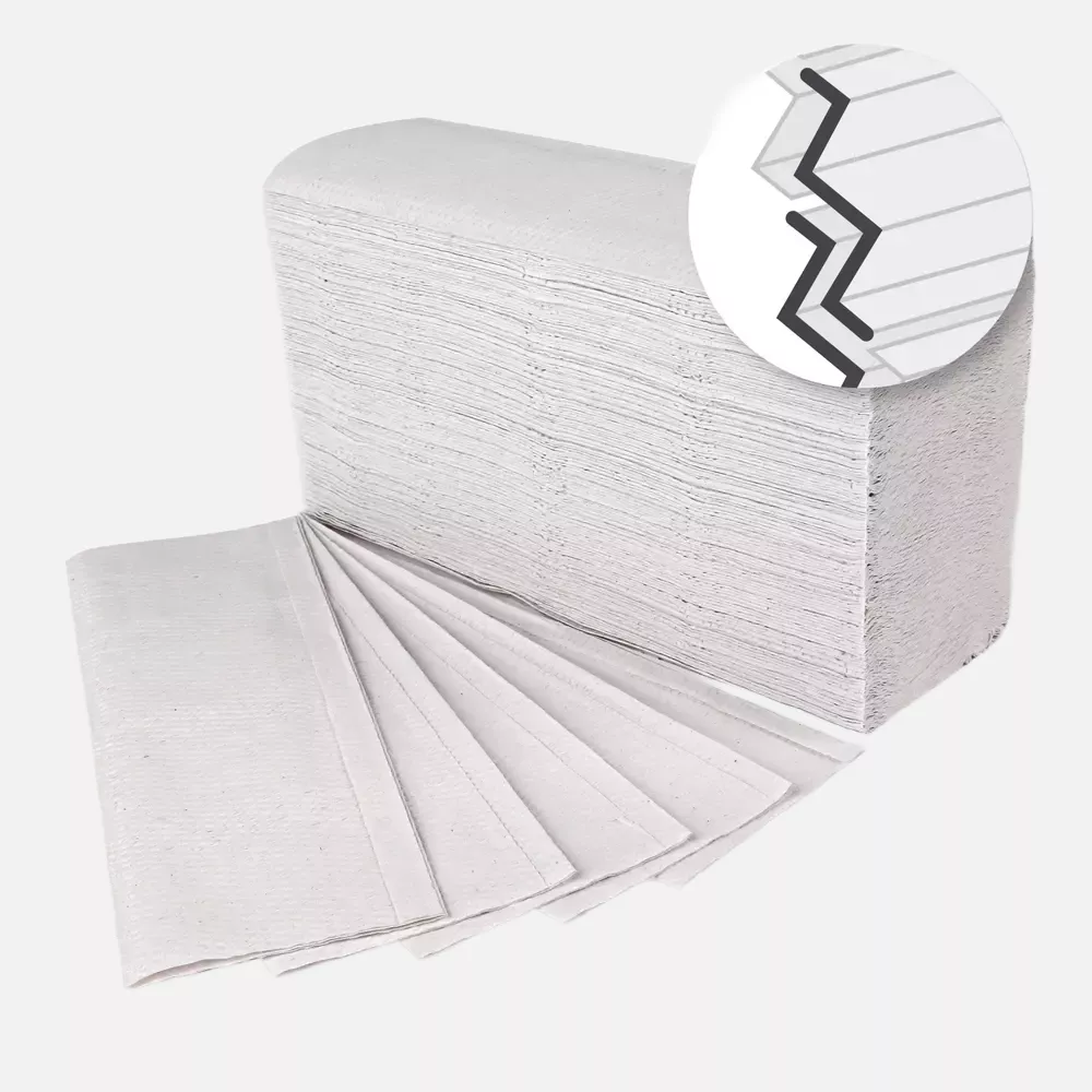 HygoClean 30406, Recycling-Interfalz-Papierhandtücher, 1-lagig, Weiß, image 4