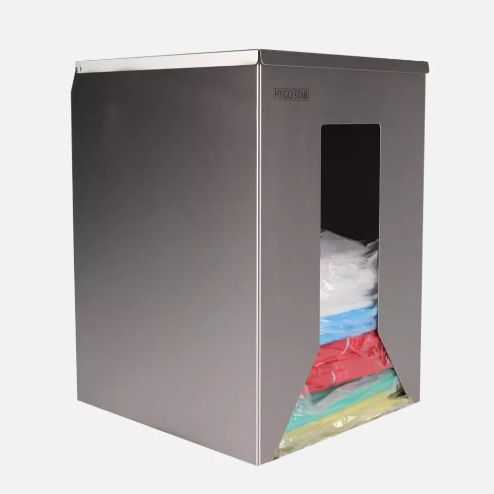 HygoStar 88938, Stainless Steel Gown and Coverall Dispenser, image 3, gallery thumbnail