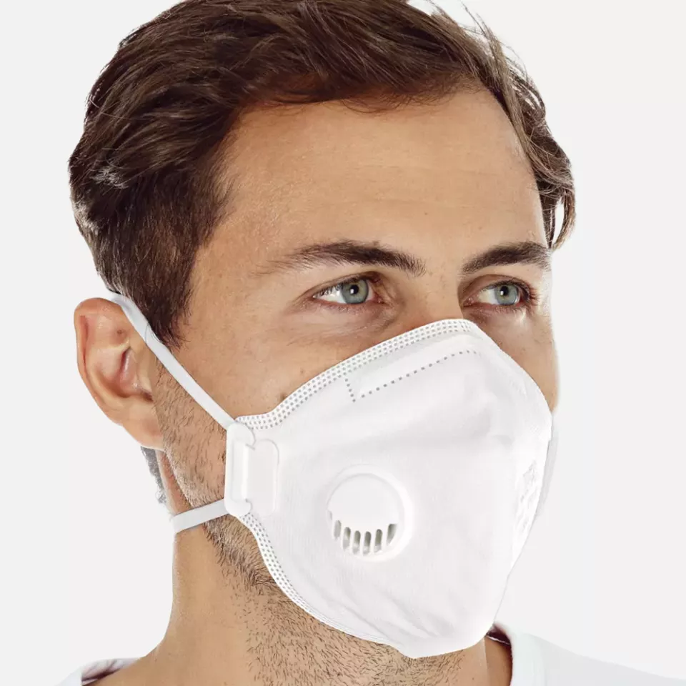 HygoStar 29350, FFP3 NR PP Respirators with Valve, Vertically Foldable, image 2, gallery thumbnail