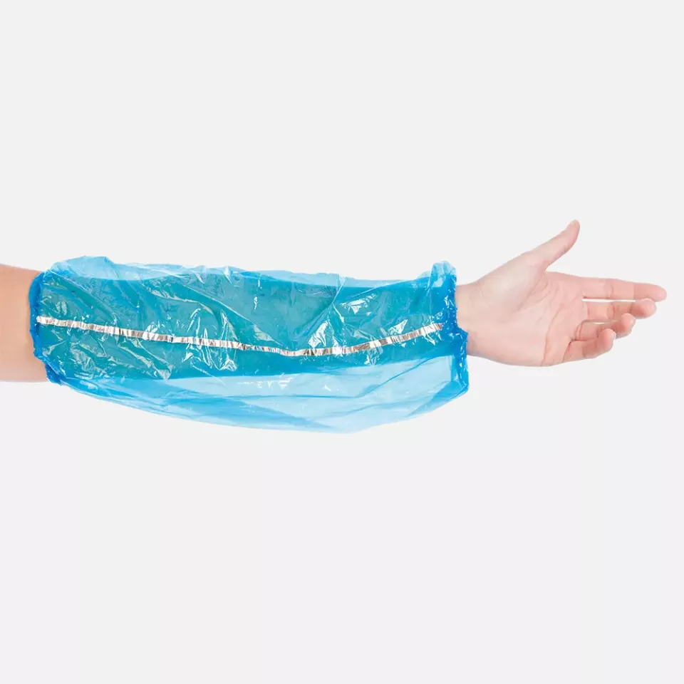 HygoStar 28206, PE Oversleeves, Detectable, Blue, image 1, gallery thumbnail