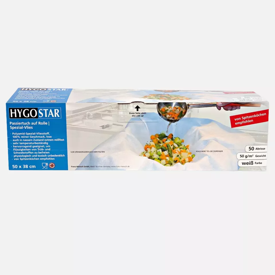 HygoStar 31906, Filterstar Straining Cloths (Special Nonwoven Fabric), Roll, Dispenser Box, image 1, gallery thumbnail
