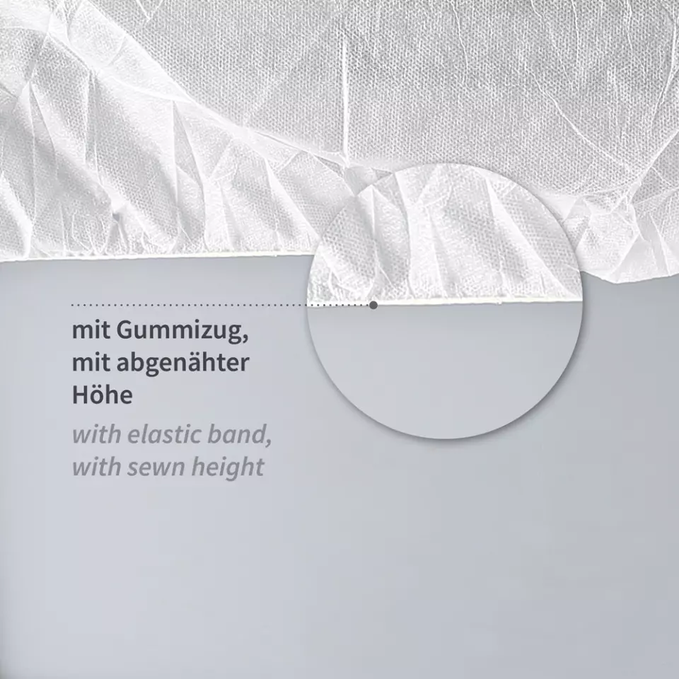 HygoStar 5211, PP Covers with Seam, 600 x 400 mm, White, image 3, gallery thumbnail