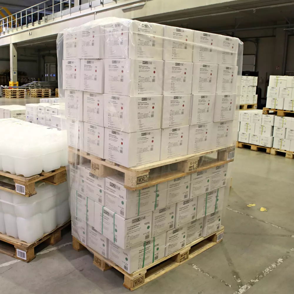 HygoStar 52030, LDPE ~50my Pallet Covers, 2100 x 1250 mm, Transparent, image 2
