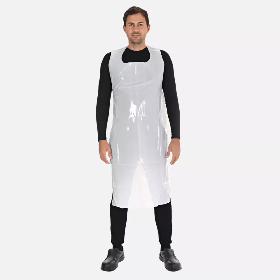 HygoStar 2327, Disposable LDPE Aprons, 35 my, image 2, gallery thumbnail