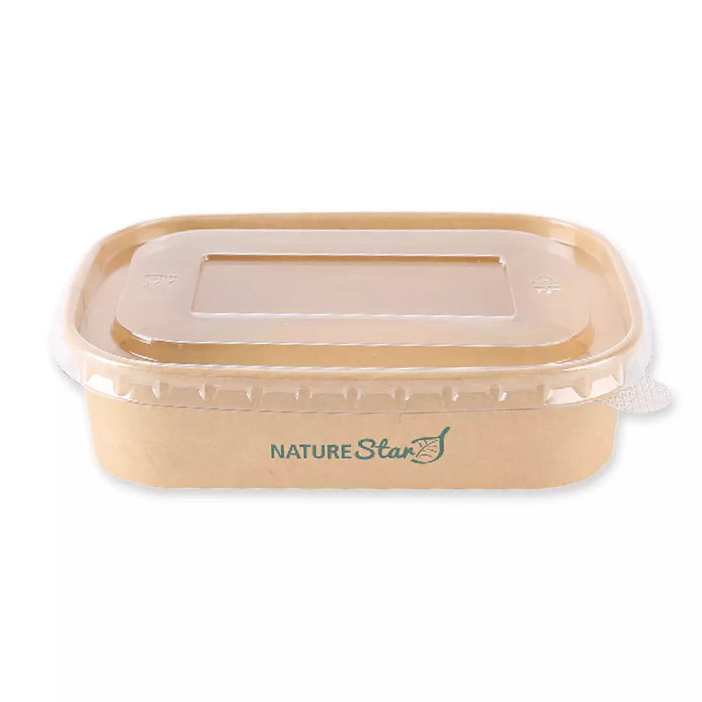 NATUREStar 417450, Organic Takeaway Kraft Paper/PE Trays, 500 ml, 172 x 120 x 41 mm, FSC®-mix, image 5