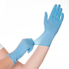 HygoStar 26506, Allfood Skin Latex Gloves, Powdered
