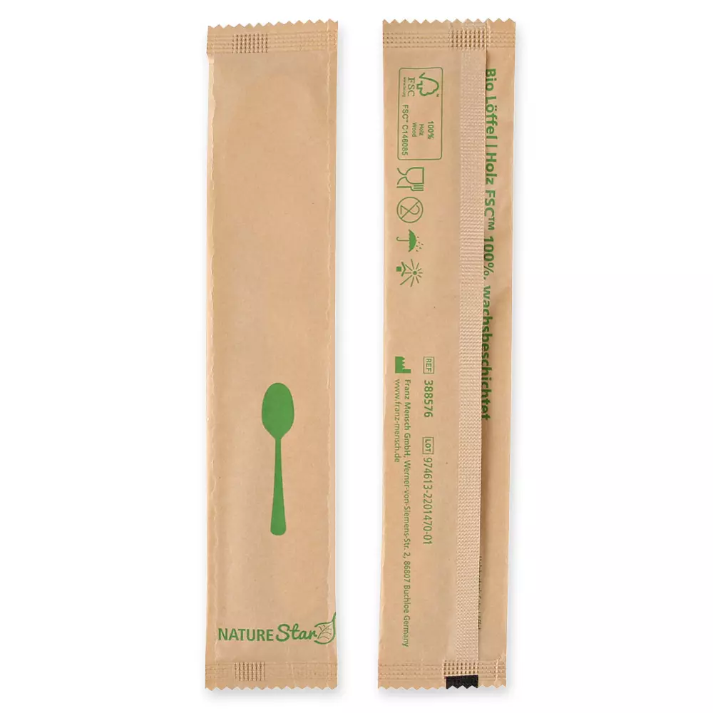 NATUREStar 388576, Bio-Holzlöffel, 165 mm, FSC® 100%, wachsbeschichtet, image 4