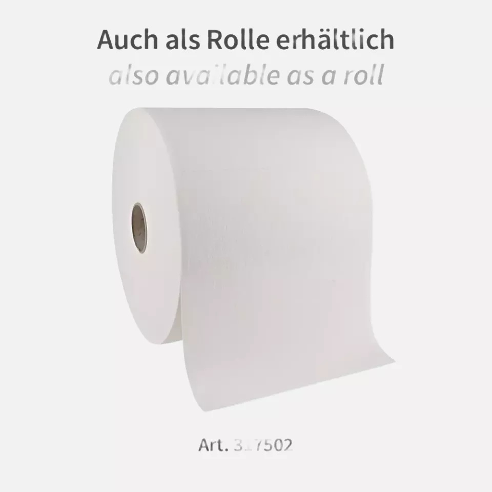 HygoClean 317512, Superwip Pleated Cellulose Wiping Cloths, White, image 5, gallery thumbnail