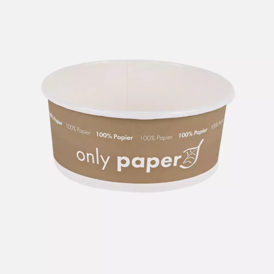 NATUREStar 418175, Organic Paperboard Salad Bowls, 750 ml, ø 150 mm, image 1, gallery thumbnail
