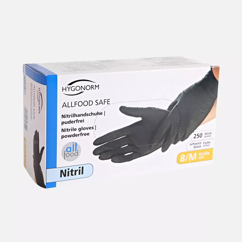 HygoNorm 261018, Nitrile Gloves, Allfood Safe, Powder-Free, image 2