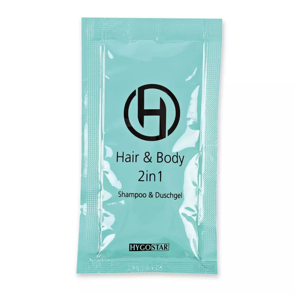 Hygostar 556222, Hair & Body Wash Sachet, 2in1, image 3, gallery thumbnail
