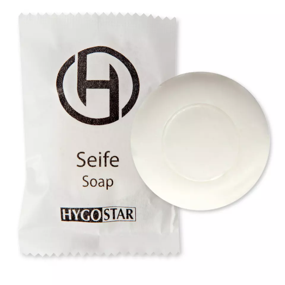 Hygostar 556219, Round Hand Soap, White, image 4, gallery thumbnail